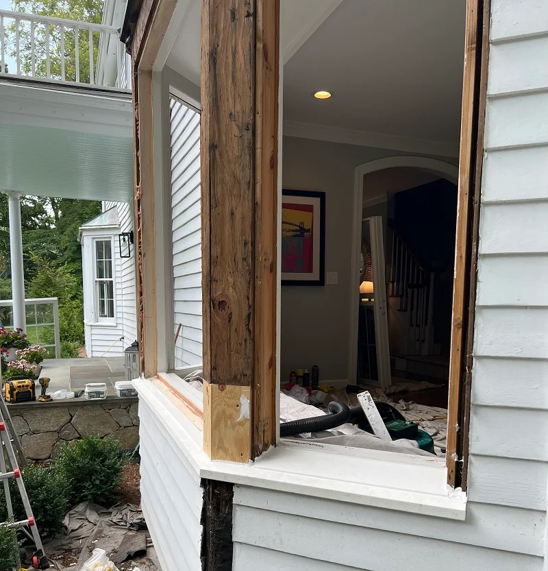 PVC rot free trim will not rot